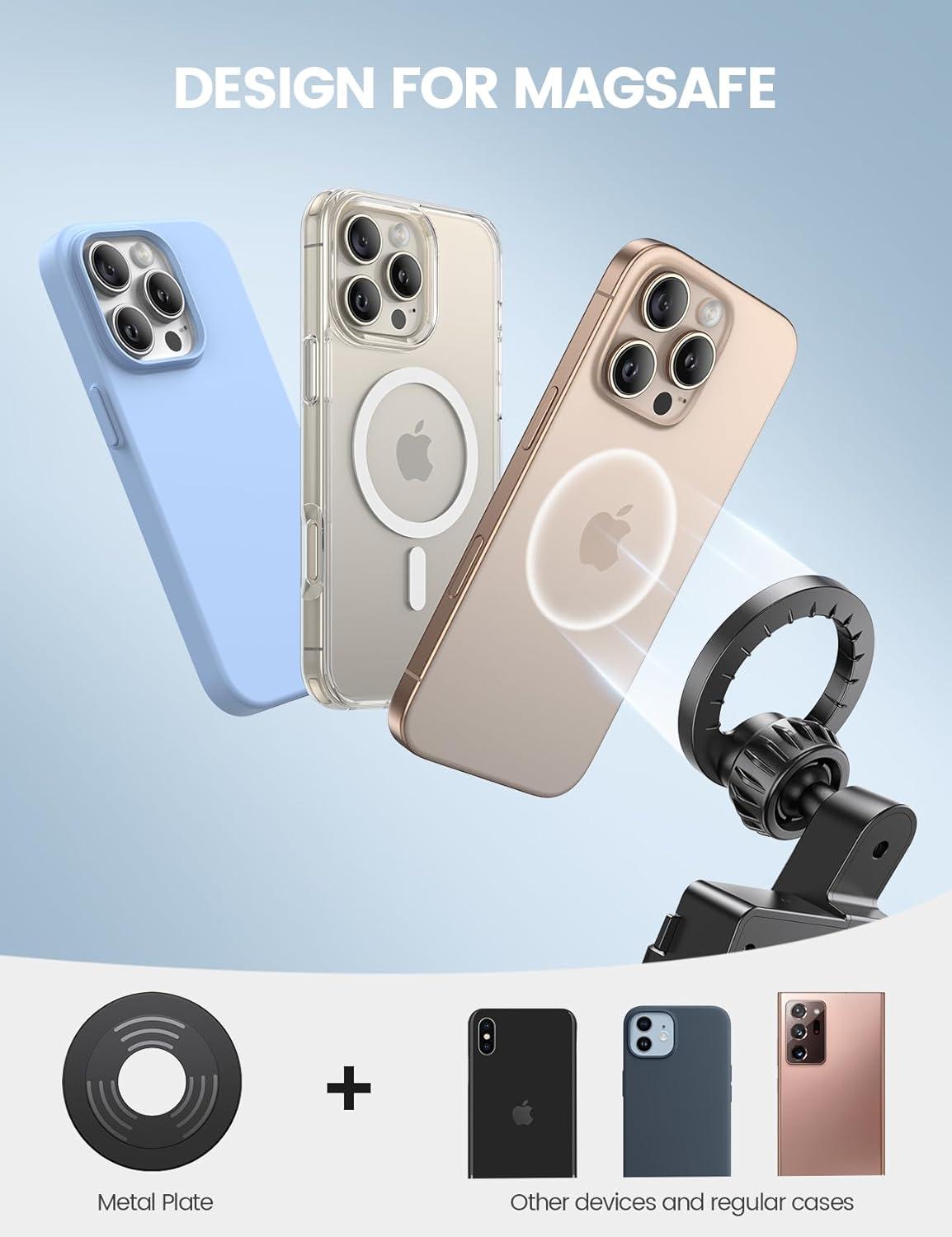 imageLamicall for Tesla Phone Mount Holder Strongest Magnet Power for Tesla Model 3 Y Car Accessories fits iPhone 16 15 14 Pro Max Plus ONLY FIT for 20172022 Model 3 20202023 Model Y