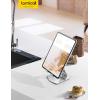 imageLamicall Adjustable Tablet Stand Holder  Foldable Tablet Dock 360 Degree Rotating Desktop Tablet Mount Compatible with iPad Pro 11  129 Mini Air Tabs Kindle and 47quot  13quot Tablet  BlackSilver