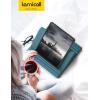 imageLamicall Tablet Pillow Stand Pillow Soft Pad for Lap  Tablet Holder Dock for Bed with 6 Viewing Angles for iPad Pro 97 105 11 129 Air Mini 4 3 Kindle Galaxy Tab EReader Purplish RedBlackish Green