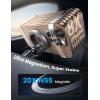 imageLamicall for Magsafe Car Mount  20X N55 Magnets Magnetic Phone Holder for Your Car Dashboard Vent Car Phone Holder for iPhone 16 All Smartphone fits Magsafe Phone caseNEW Upgraded  Silver