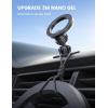 imageLamicall for Magsafe Car Mount  20X N55 Magnets Magnetic Phone Holder for Your Car Dashboard Vent Car Phone Holder for iPhone 16 All Smartphone fits Magsafe Phone caseBlack