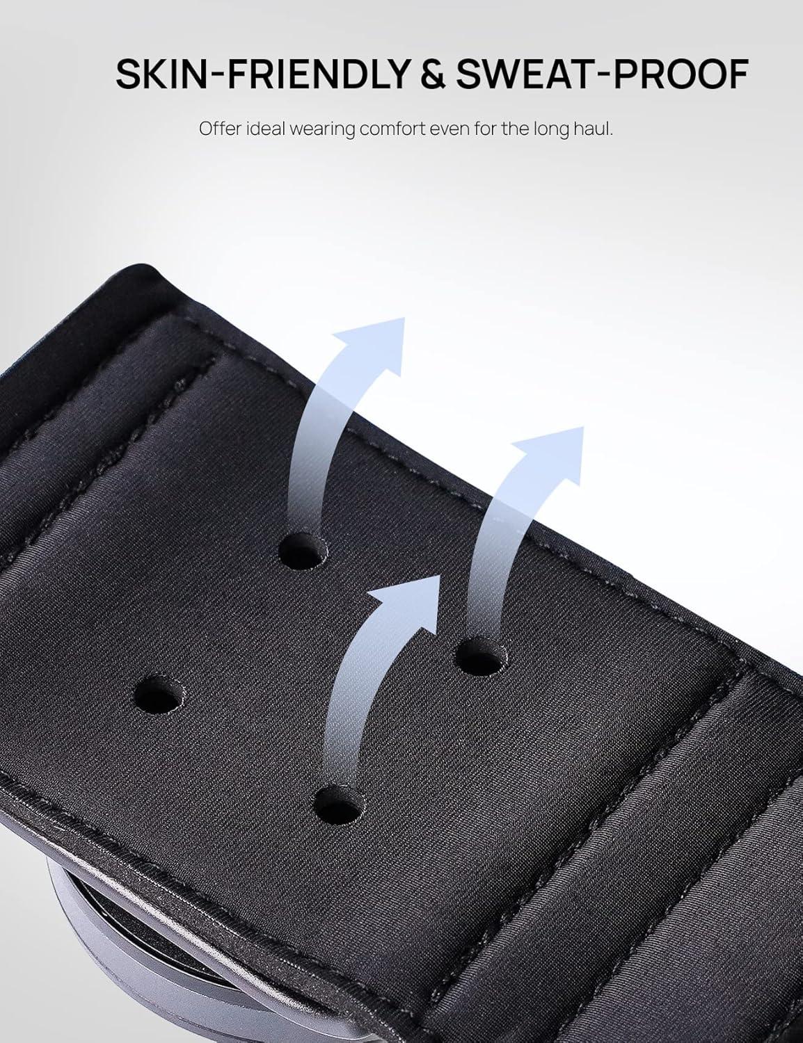 imageLamicall All Lock Sports Armband Mount for Running Walking Gym Session Need Work with All Lock Airbag Case Not Included for iPhone or All Lock Universal Phone Snap Adaptor Not Included