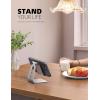 imageLamicall Adjustable Cell Phone Stand Desk Phone Holder Cradle Dock Compatible with iPhone 16 15 14 Plus Pro Pro Max 13 12 X XS48quot Phones Office Accessories All Android Smartphone BlackSilver