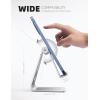 imageLamicall Adjustable Cell Phone Stand Desk Phone Holder Cradle Dock Compatible with iPhone 16 15 14 Plus Pro Pro Max 13 12 X XS48quot Phones Office Accessories All Android Smartphone BlackSilver