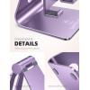 imageLamicall Adjustable Cell Phone Stand Desk Phone Holder Cradle Dock Compatible with iPhone 16 15 14 Plus Pro Pro Max 13 12 X XS48quot Phones Office Accessories All Android Smartphone Blackpurple