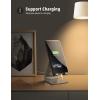 imageLamicall Adjustable Cell Phone Stand Desk Phone Holder Cradle Dock Compatible with iPhone 16 15 14 Plus Pro Pro Max 13 12 X XS48quot Phones Office Accessories All Android Smartphone Blackgrey