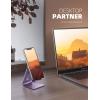 imageLamicall Adjustable Cell Phone Stand Desk Phone Holder Cradle Dock Compatible with iPhone 16 15 14 Plus Pro Pro Max 13 12 X XS48quot Phones Office Accessories All Android Smartphone Blackpurple