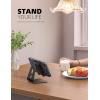 imageLamicall Adjustable Cell Phone Stand Desk Phone Holder Cradle Dock Compatible with iPhone 16 15 14 Plus Pro Pro Max 13 12 X XS48quot Phones Office Accessories All Android Smartphone BlackBlack