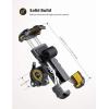 imageLamicall Bike Phone Holder Motorcycle Mount  Motorcycle Phone Holder Handlebar Cell Phone Clamp Scooter Phone Clip for iPhone 16 Pro MaxPlus 15 Pro Max S10 S20 More 47quot to 68quot SmartphonesYellow