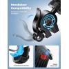 imageLamicall Bike Phone Holder Motorcycle Mount  Motorcycle Phone Holder Handlebar Cell Phone Clamp Scooter Phone Clip for iPhone 16 Pro MaxPlus 15 Pro Max S10 S20 More 47quot to 68quot SmartphonesBlue