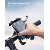 imageLamicall Bike Phone Holder Motorcycle Mount  Motorcycle Phone Holder Handlebar Cell Phone Clamp Scooter Phone Clip for iPhone 16 Pro MaxPlus 15 Pro Max S10 S20 More 47quot to 68quot SmartphonesBlue