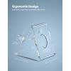 imageLamicall Cell Phone Stand Phone Dock Cradle Holder Stand for Office Desk  Blackclear