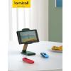 imageLamicall Cell Phone Stand for Desk  Height Adjustable Foldable Mobile Phone Holder Portable Stand for iPhone 16 15 14 13 12 11 Pro Max Plus Galaxy S25 S24 All Cellphones Office AccessoriesDark Green