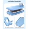 imageLamicall Cell Phone Stand for Desk  Height Adjustable Foldable Mobile Phone Holder Portable Stand for iPhone 16 15 14 13 12 11 Pro Max Plus Galaxy S25 S24 All Cellphones Office AccessoriesBlue