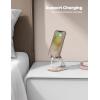 imageLamicall Cell Phone Stand for Desk  Height Adjustable Foldable Mobile Phone Holder Portable Stand for iPhone 16 15 14 13 12 11 Pro Max Plus Galaxy S25 S24 All Cellphones Office AccessoriesKhaki