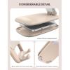imageLamicall Cell Phone Stand for Desk  Height Adjustable Foldable Mobile Phone Holder Portable Stand for iPhone 16 15 14 13 12 11 Pro Max Plus Galaxy S25 S24 All Cellphones Office AccessoriesKhaki