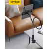 imageLamicall Gooseneck Tablet Mount Holder for Bed  Flexible Tablet Arm Clamp for Bed Compatible with Pad Mini 79 Air 97 Pro 105 Kindle Switch Galaxy Tabs More 4711quot Device  BlackBlack