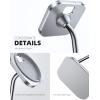 imageLamicall Phone Stand for Apple 15W MagSafe Charger  Charger Not Included 360 Rotation Adjustable Aluminum Charging Holder Dock for Desk Compatible with iPhone 16 15 14 13 12 Pro Pro Max Plusfor 25W Charger New Version  16 Series