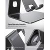 imageLamicall Stand for Apple Watch Phone Holder 2 in 1 Desktop Stand Holder Charging Station Dock Compatible with Apple Watch SE Series 8765432 Ultra Charging Cable Not Include