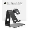 imageLamicall Stand for Apple Watch Phone Holder 2 in 1 Desktop Stand Holder Charging Station Dock Compatible with Apple Watch SE Series 8765432 Ultra Charging Cable Not Include