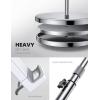 imageLamicall Tablet Floor Stand Holder  Gooseneck Tablet Mount for Bed 63quot Adjustable Height ampamp 106lb Stable Base for 4713quot Tablets iPad Pro 1397 Air Mini Galaxy Tab Kindle PhonesSilver
