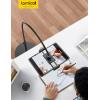 imageLamicall Tablet Floor Stand Holder  Gooseneck Tablet Mount for Bed 63quot Adjustable Height ampamp 106lb Stable Base for 4713quot Tablets iPad Pro 1397 Air Mini Galaxy Tab Kindle PhonesBlack