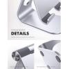 imageTablet Stand Adjustable Lamicall Tablet Stand  Desktop Stand Holder Dock Compatible with Tablet Such as iPad 2018 Pro 97 105 Air Mini 4 3 2 Kindle Nexus Accessories EReader 413 Black1Silver