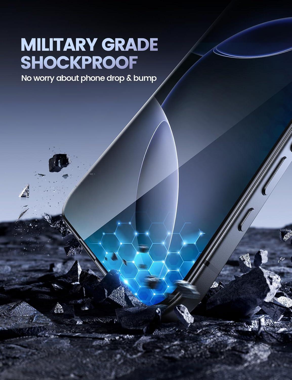imageLamicall 22 for iPhone 16 Pro Max Screen Protector 69quot with Camera Lens Protector Top 9H Tempered Glass Film Easy Alignment AntiScratch 0 Bubbles HD Clear for iPhone 16 Pro Max  2Pack16 Pro Max69