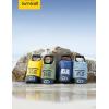 imageLamicall 10L ampamp 30L Dry Bag Waterproof Backpack  Zippered Pocket Roll Top Waterproof Bag Olive Green ampamp Lemon Yellow