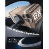 imageLamicall 15W for Magsafe Car Mount Charger  3in1 Upgraded Intelligent Chip 360 Wireless Car Phone Holder Charger Vent Dashboard Magnetic Phone Holders for Your Car for iPhone 16 15 Pro MaxBlack
