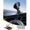 imageLamicall 15W for Magsafe Car Mount Charger  3in1 Upgraded Intelligent Chip 360 Wireless Car Phone Holder Charger Vent Dashboard Magnetic Phone Holders for Your Car for iPhone 16 15 Pro MaxBlack