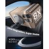 imageLamicall 15W for Magsafe Car Mount Charger  3in1 Upgraded Intelligent Chip 360 Wireless Car Phone Holder Charger Vent Dashboard Magnetic Phone Holders for Your Car for iPhone 16 15 Pro MaxNEW Upgraded  Silver