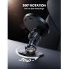 imageLamicall 15W for Magsafe Car Mount Charger  3in1 Upgraded Intelligent Chip 360 Wireless Car Phone Holder Charger Vent Dashboard Magnetic Phone Holders for Your Car for iPhone 16 15 Pro MaxBlack