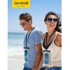 imageLamicall 2 Pack Cell Phone Bag for Mother Mom Birthday Gift for Father Teens Girls Boys Phone Pouch BlackTransparent7