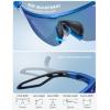 imageLamicall 24g Polarized Sports Sunglasses for Men Women  UV400 Protection Sun Glasses for Running Cycling Baseball FishingBlue Frameblue Lens