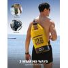 imageLamicall 30L ampamp 20L Dry Bag Waterproof Backpack  Zippered Pocket Roll Top Waterproof Bag Navy Blue ampamp Lemon Yellow