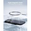 imageLamicall Magnetic Case for iPhone 14 Pro  Magnet Case Compatible for Magsafe AntiSlip Edge MILGrade Airbag Shockproof Translucent Hard Slim Protective Apple iPhone 14 Pro Cover BlackBlack