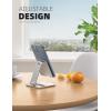 imageLamicall Phone Stand for Apple MagSafe Charger Not Fits 2024 Ver  Dual Hinge Collapsible Adjustable Charging Holder Dock for Desk Nightstand Fit for Airpods iPhone 16151413 SeriesOnly Standfor NonMagSafe  Stable Base Stand