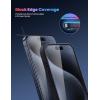 imageLamicall Professional Screen Protector for iPhone 1413 13 Pro 61 inch Military Grade Tempered Glass Film Ultra HDAnti FingerprintFull Screen ProtectionQuick Install Tool 9H 2 Pack15 Pro Max67