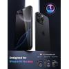 imageLamicall Professional Screen Protector for iPhone 1413 13 Pro 61 inch Military Grade Tempered Glass Film Ultra HDAnti FingerprintFull Screen ProtectionQuick Install Tool 9H 2 Pack16 Pro Max69