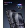imageLamicall Professional Screen Protector for iPhone 1413 13 Pro 61 inch Military Grade Tempered Glass Film Ultra HDAnti FingerprintFull Screen ProtectionQuick Install Tool 9H 2 Pack16 Plus67