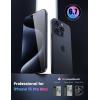 imageLamicall Professional Screen Protector for iPhone 1413 13 Pro 61 inch Military Grade Tempered Glass Film Ultra HDAnti FingerprintFull Screen ProtectionQuick Install Tool 9H 2 Pack15 Pro Max67