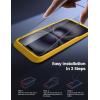 imageLamicall Professional Screen Protector for iPhone 1413 13 Pro 61 inch Military Grade Tempered Glass Film Ultra HDAnti FingerprintFull Screen ProtectionQuick Install Tool 9H 2 Pack16 Plus67
