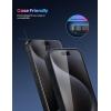 imageLamicall Professional Screen Protector for iPhone 1413 13 Pro 61 inch Military Grade Tempered Glass Film Ultra HDAnti FingerprintFull Screen ProtectionQuick Install Tool 9H 2 Pack16 Pro 63