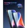 imageLamicall Professional Screen Protector for iPhone 1413 13 Pro 61 inch Military Grade Tempered Glass Film Ultra HDAnti FingerprintFull Screen ProtectionQuick Install Tool 9H 2 Pack15 Pro 61