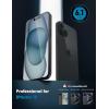 imageLamicall Professional Screen Protector for iPhone 1413 13 Pro 61 inch Military Grade Tempered Glass Film Ultra HDAnti FingerprintFull Screen ProtectionQuick Install Tool 9H 2 Pack15 61