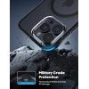 imageLamicall Shockproof Case for iPhone 14 Pro Max Compatible for Magsafe  Super Protective but Slim Case10 FT Drop Protection Magnetic Translucent Frosted14 Pro 61