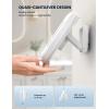 imageLamicall Shower Phone Holder with Speaker Holes IPX6 Waterproof Clear Sound ampamp 480 Rotation Shower Case Accessories Waterproof Bathroom Wall Mount for iPhone 16 Pro Max S25 Ultra 47quot Big PhonesSnow White
