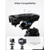 imageLamicall Tripod for Camera  3 in 1 Flexible Tripod for iPhone with Wireless Remote  iPhone Tripod Stand for Video Recording Vlogging Compatible with iPhone Samsung Go Pro Small Digital CameraNEW Upgraded Tripod for Camera  Dark Grey