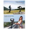 imageLamicall Tripod for Camera  3 in 1 Flexible Tripod for iPhone with Wireless Remote  iPhone Tripod Stand for Video Recording Vlogging Compatible with iPhone Samsung Go Pro Small Digital CameraNEW Upgraded Tripod for Camera  Dark Grey